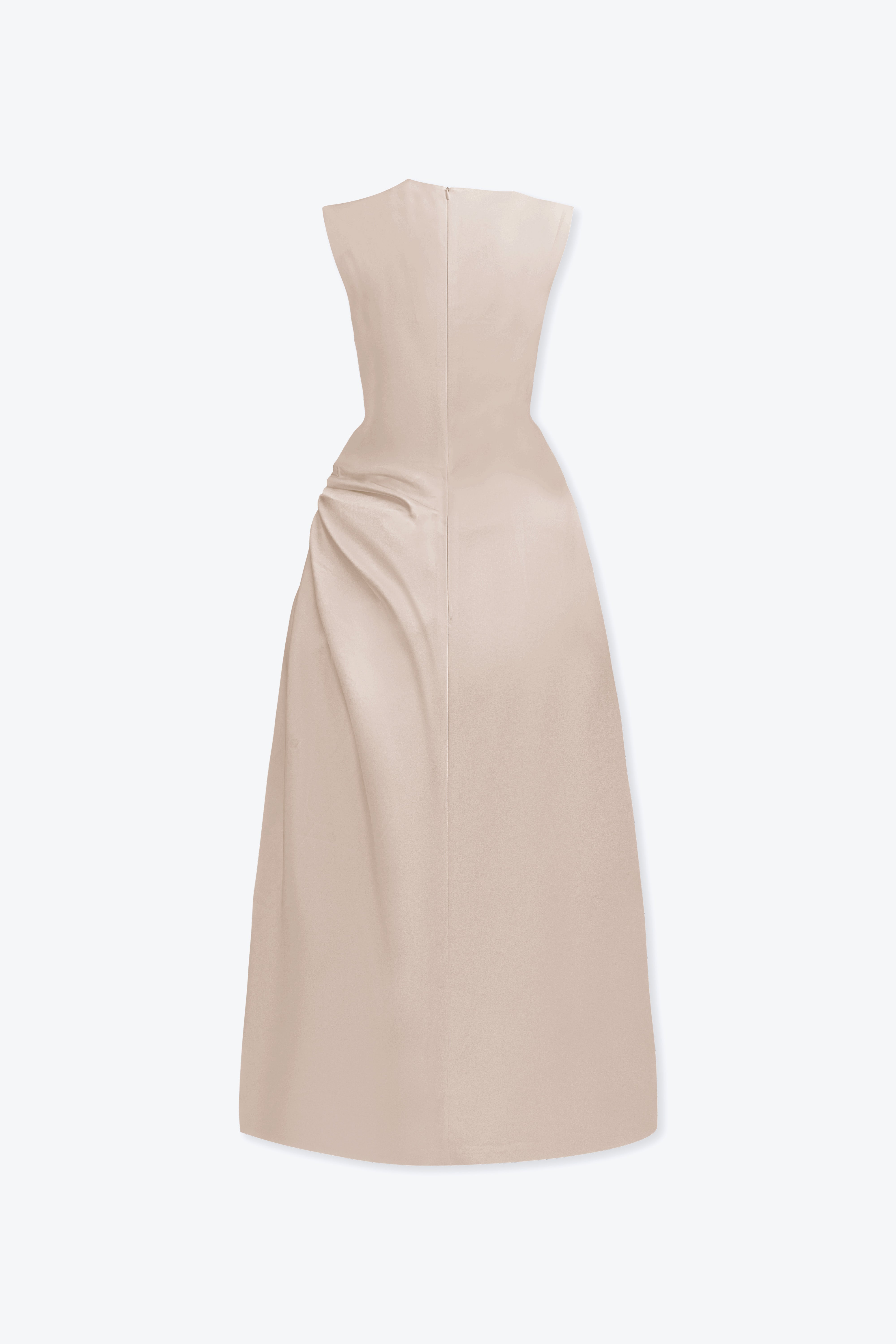 Lexie Sleeveless Dress with Twisted Detail