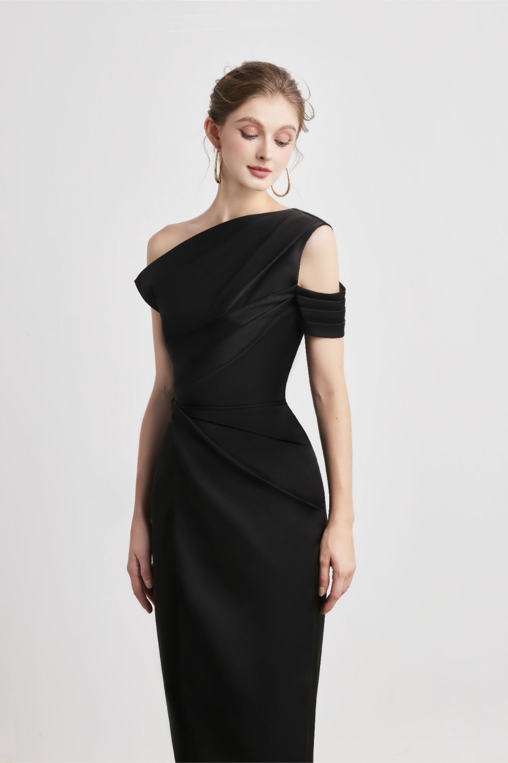 Bauhinia Black Pencil Dress