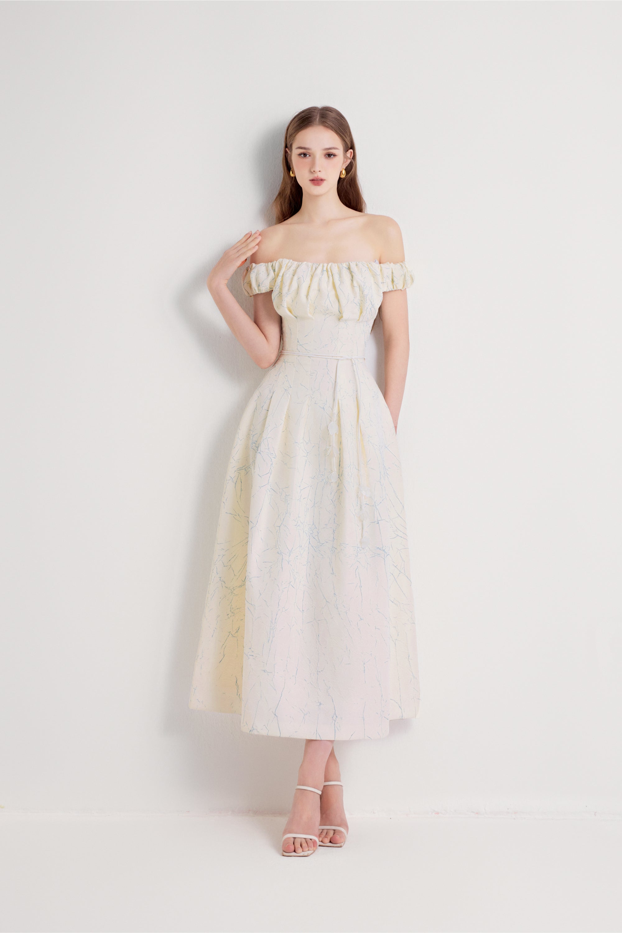 Hana Pleated Dress