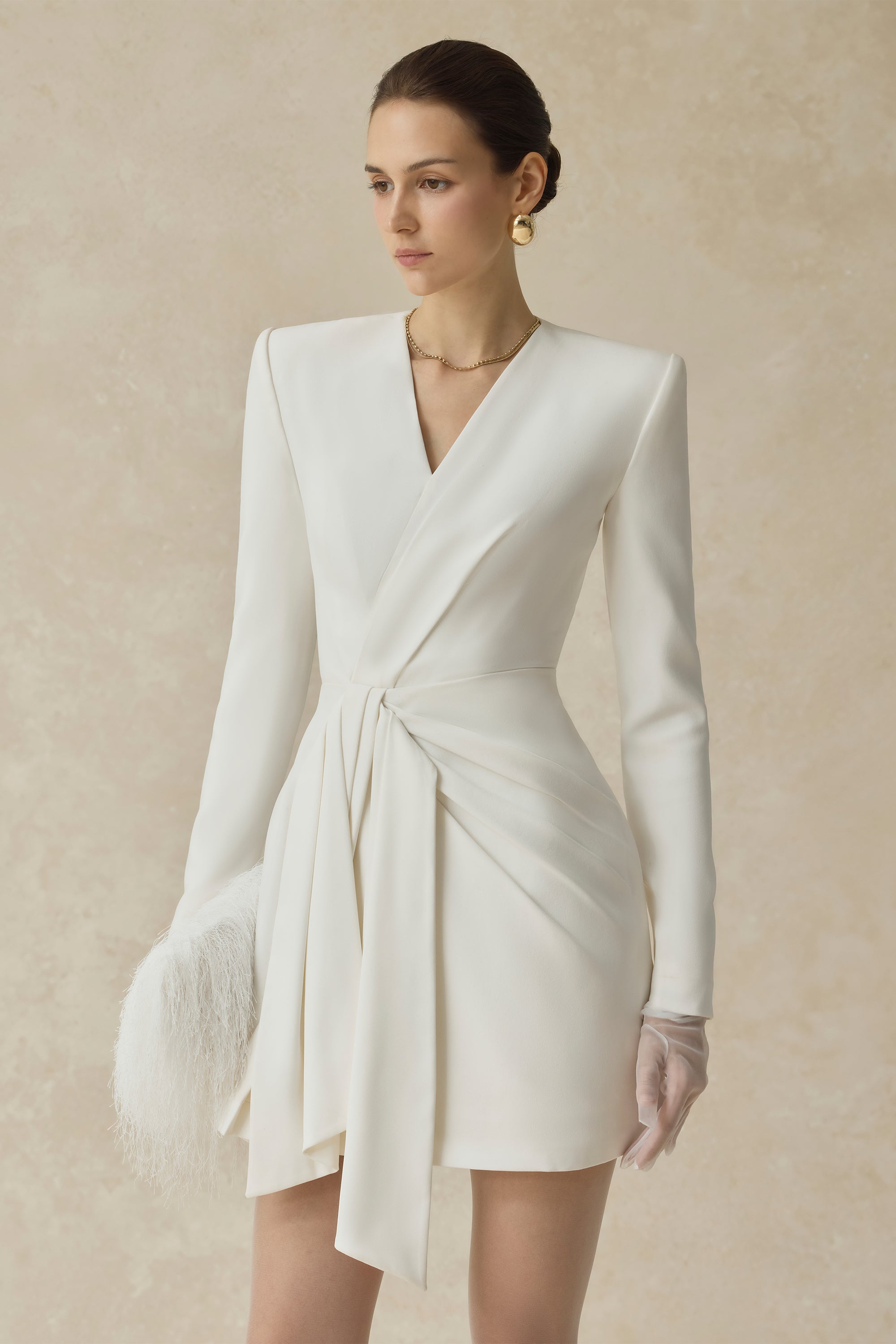 Sora Mini Dress With Draped Detail