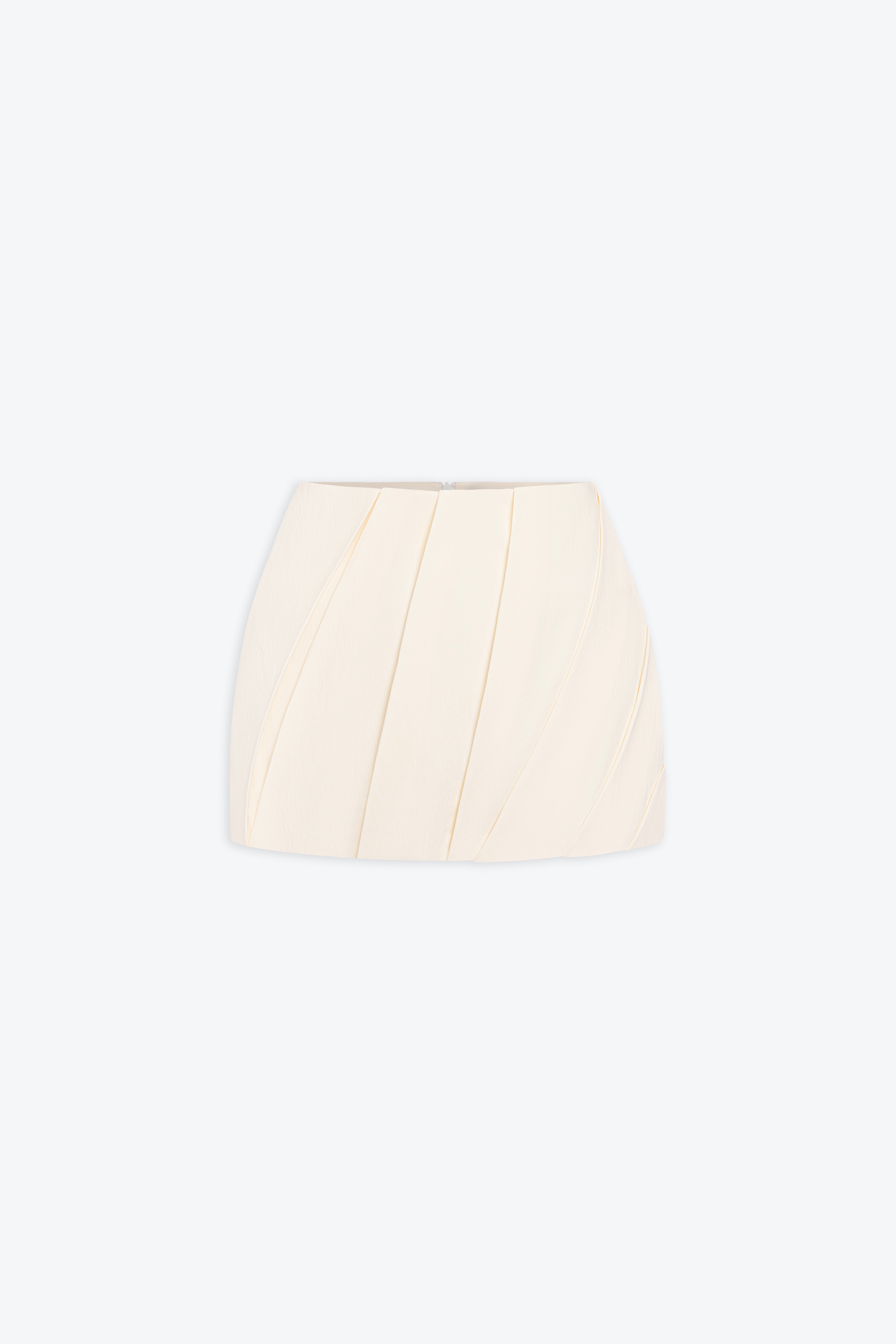 Freya Pleated Low-rise Mini Skirt