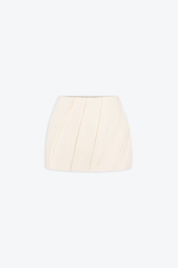 Freya Pleated Low-rise Mini Skirt