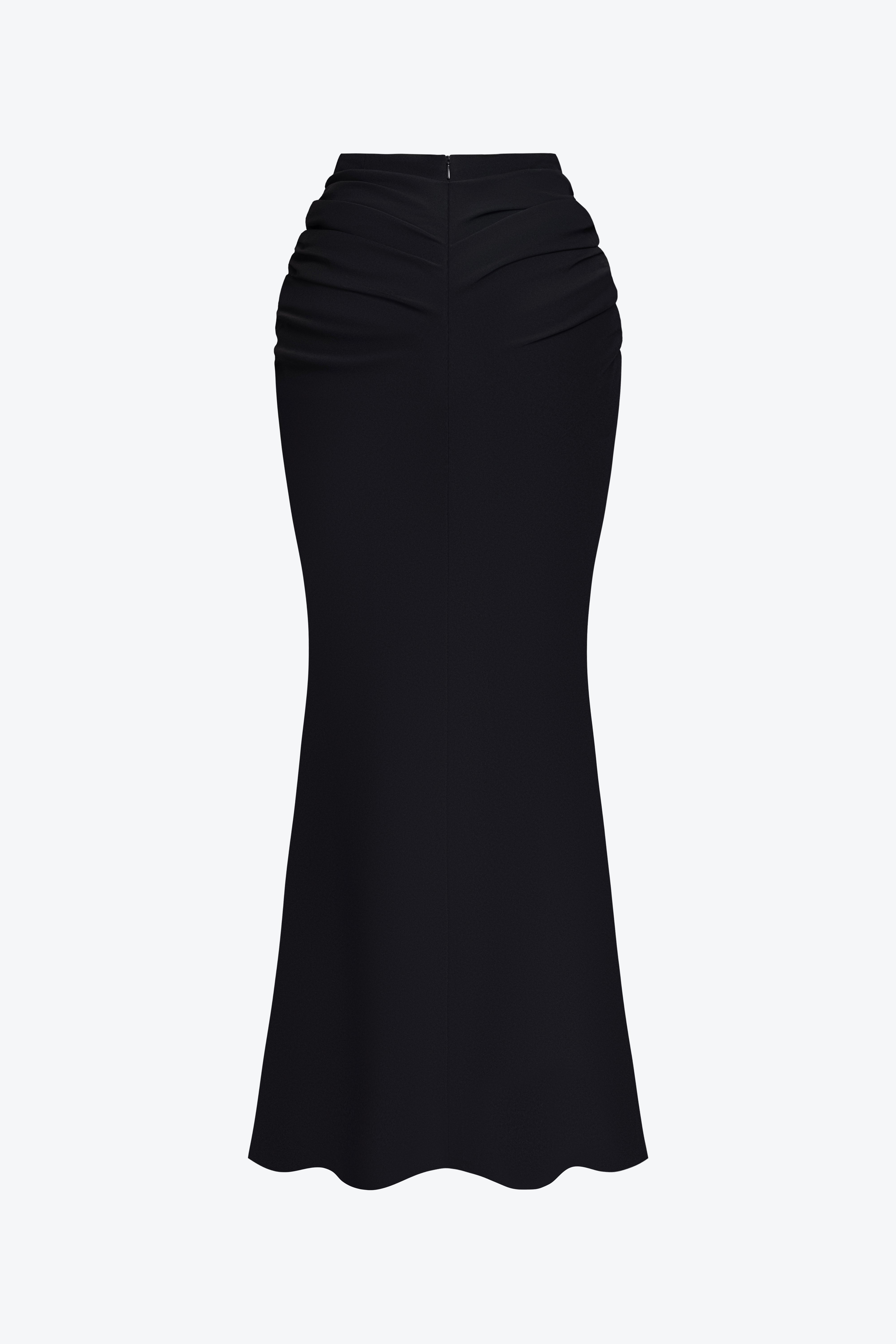 Amara Draped Midi Skirt