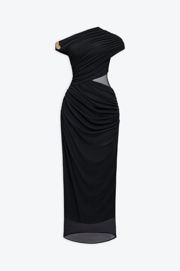 Juniper Cut-out rib Midi Dress