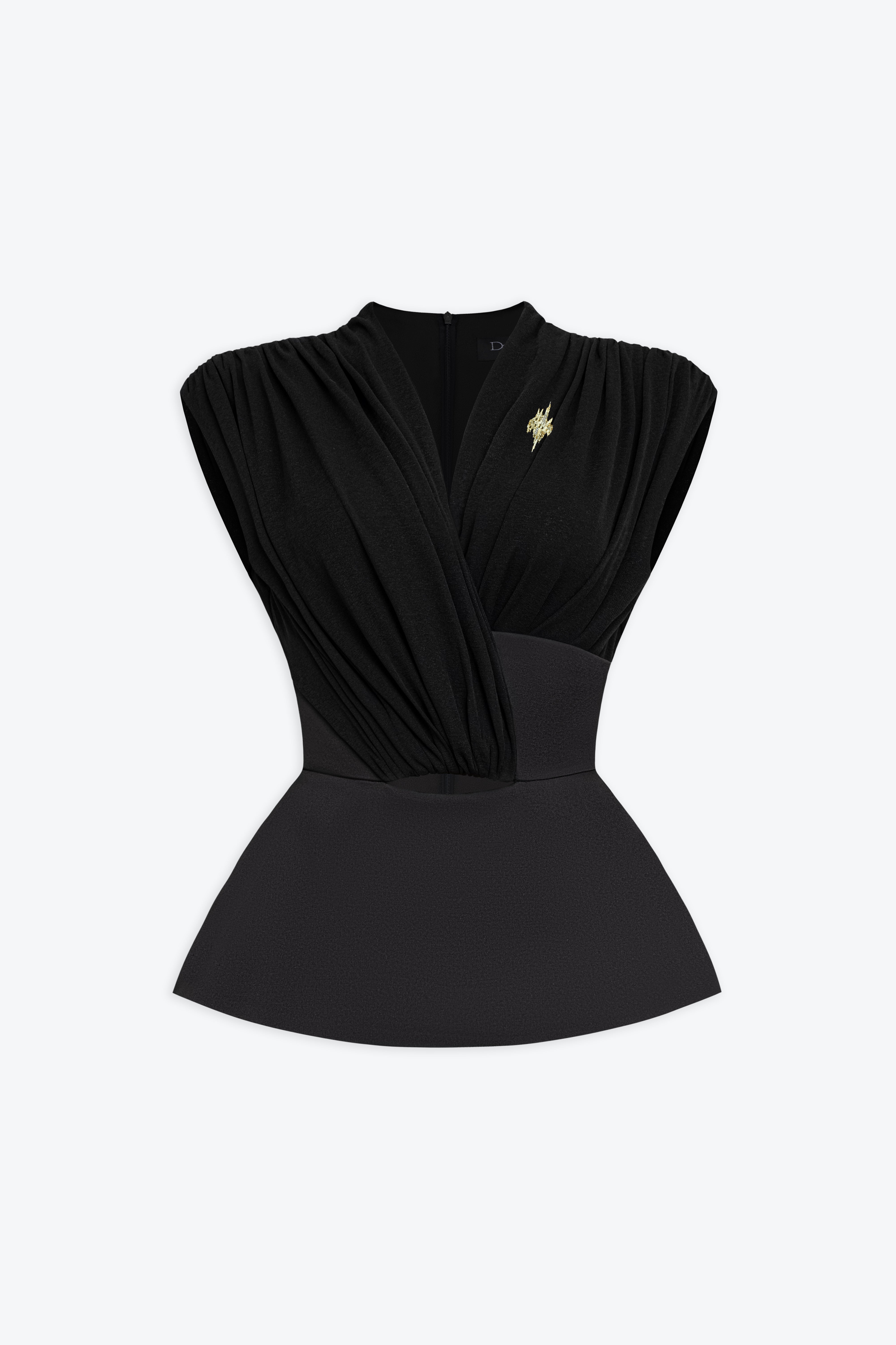 Jovie V-neck Peplum Top