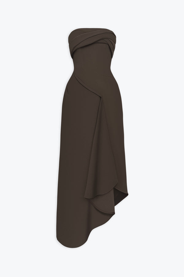 Carmen Strapless Midi Dress