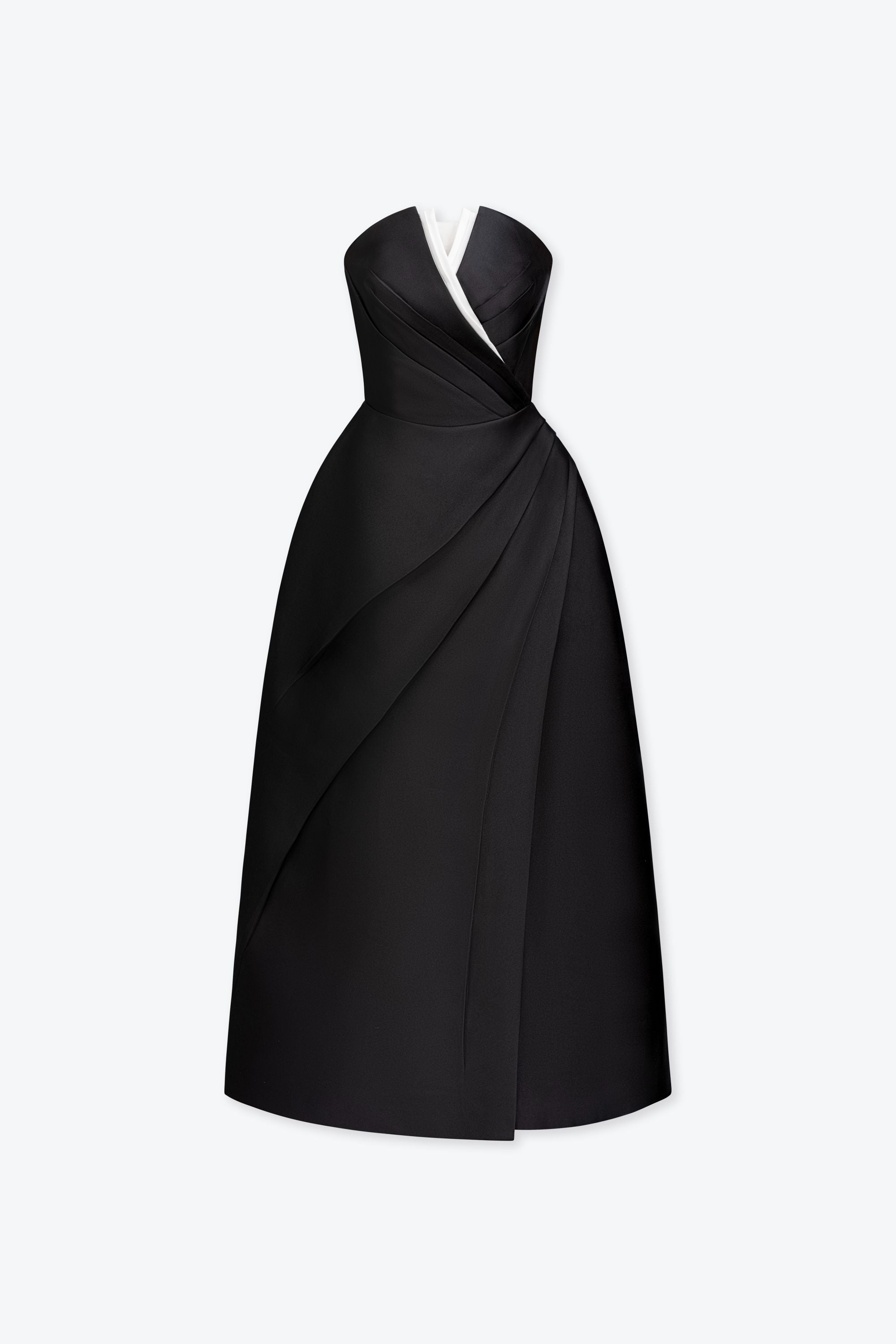 Almira V-shaped Bustier Dress – DeNio Official Website | DeNio