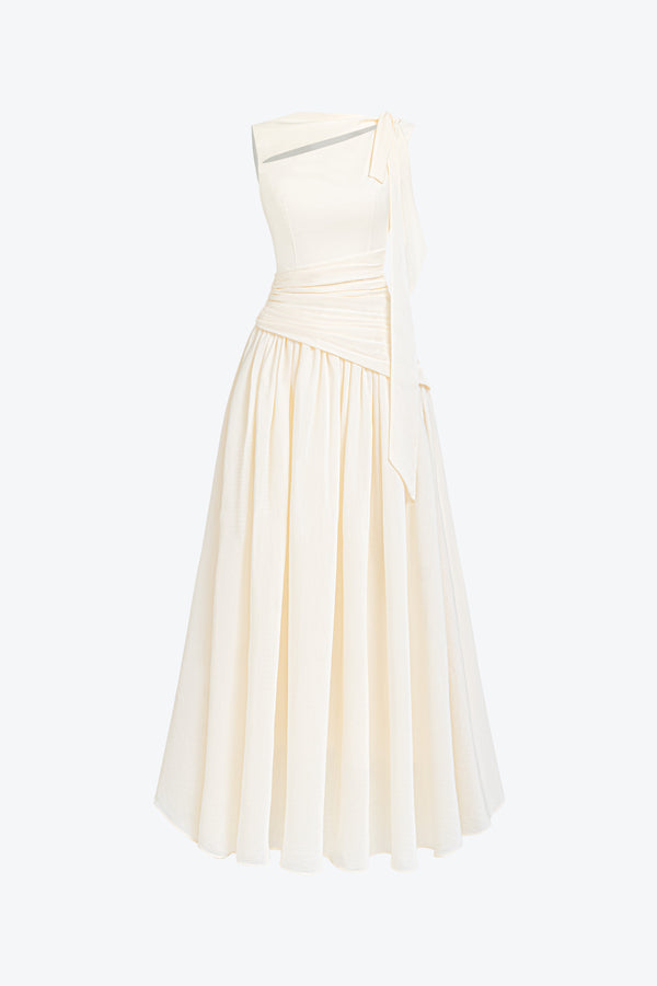 Ciel Asymmetric Cut-Out Midi Dress