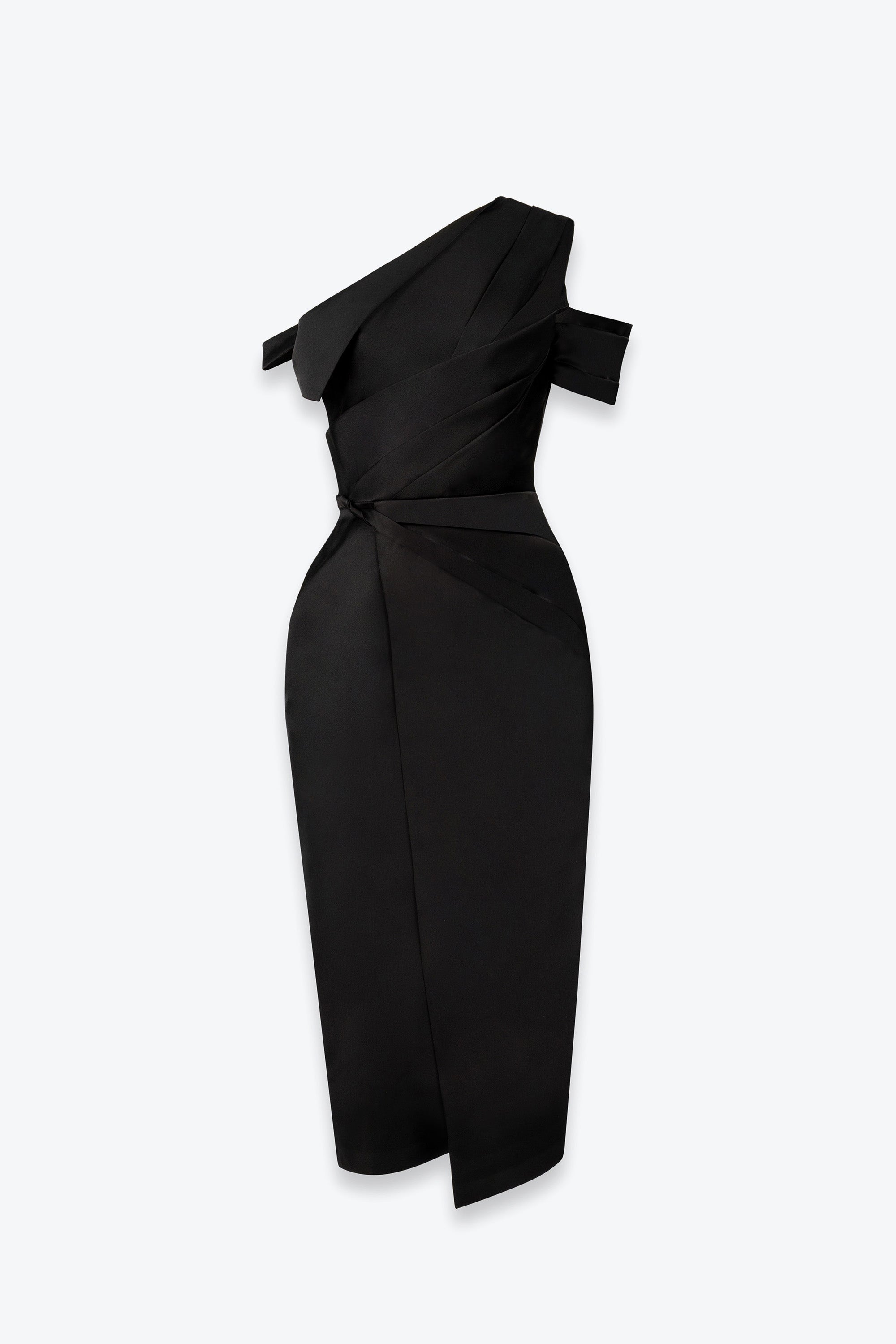 Bauhinia Black Pencil Dress